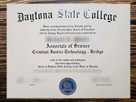 Purchase Daytona State College fake degree online.
