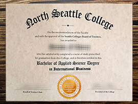 Purchase North Seattle College fake degree online.