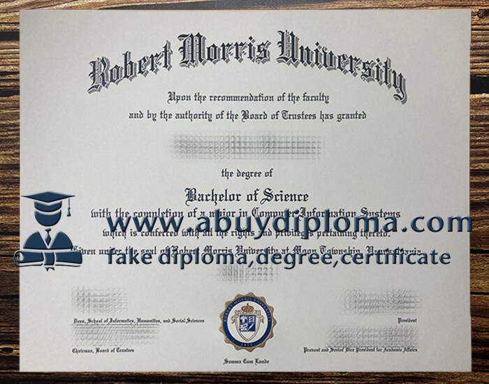 Buy Robert Morris University fake diploma, Make RMU diploma.