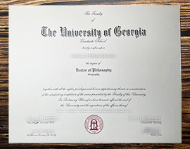 Obtain University of Georgia fake diploma.