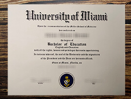 Fake University of Miami diploma, Make University of Miami diploma, Buy University of Miami fake diploma.