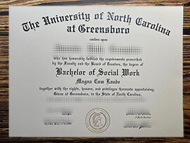 Order University of North Carolina at Greensboro fake diploma.