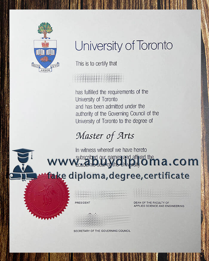 Fake University of Toronto diploma online, Get University of Toronto fake certificate.
