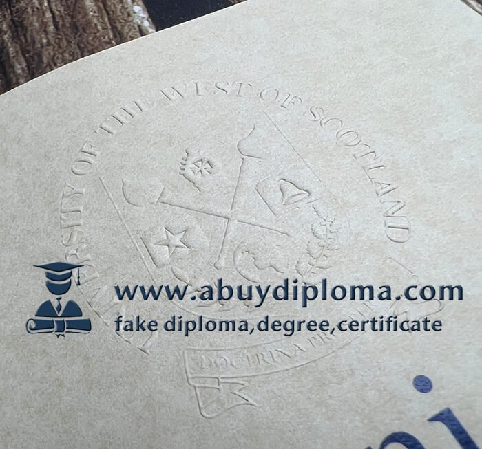 Fake UWS diploma online.