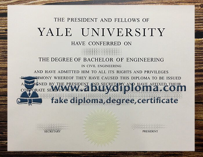Buy Yale University fake diploma, Make Yale University diploma.
