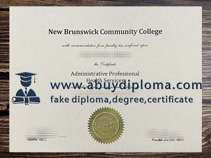 Order New Brunswick Community College fake diploma.