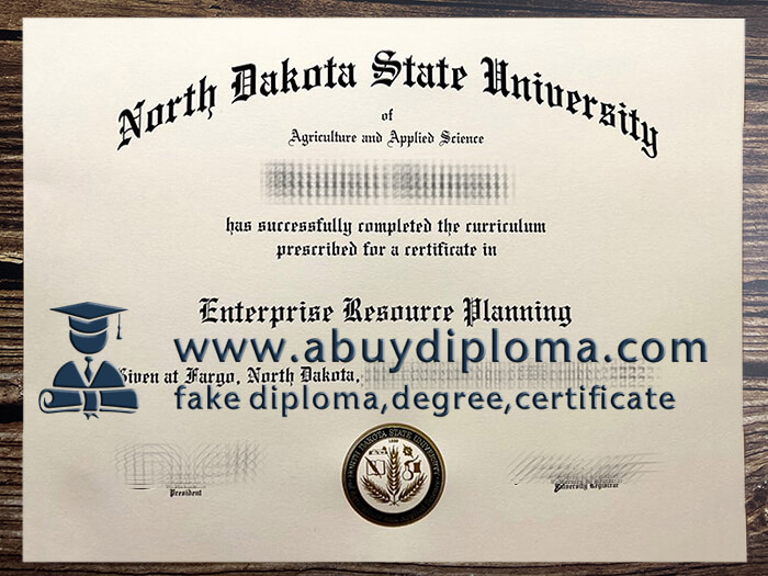 Buy North Dakota State University fake diploma, Fake NDSU degree online.