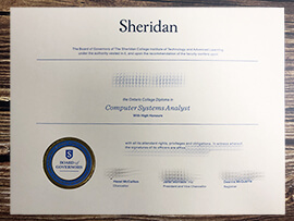 Purchase Sheridan College fake diploma online.