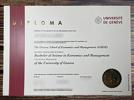 Purchase University of Geneva fake diploma online.