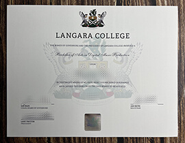 Obtain Langara College fake diploma online.