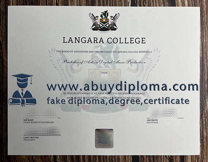 Buy Langara College fake diploma online, Make Langara College degree, Fake Langara College certificate.
