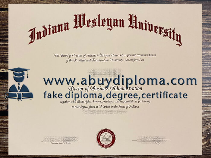 Buy Indiana Weslegan University fake diploma.