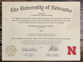 Make University of Nebraska diploma online.