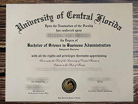 Get University of Central Florida fake diploma.