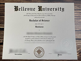 Make Bellevue University diploma online.