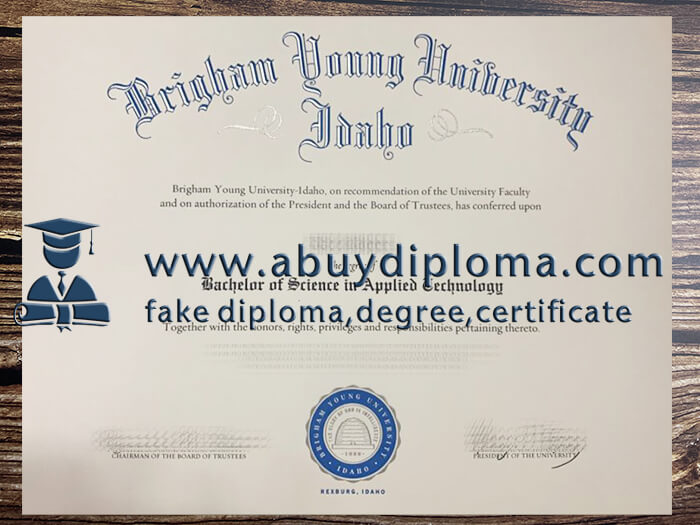 Buy Brigham Young University fake diploma.