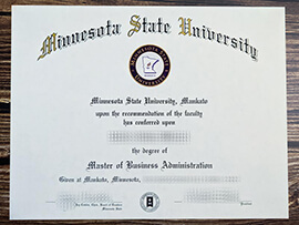 Get Minnesota State University fake diploma.
