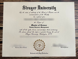 Make Strayer University diploma online.