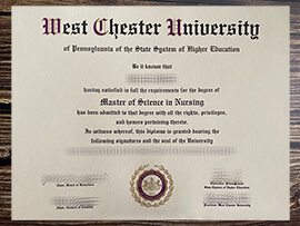 Get West Chester University fake diploma.