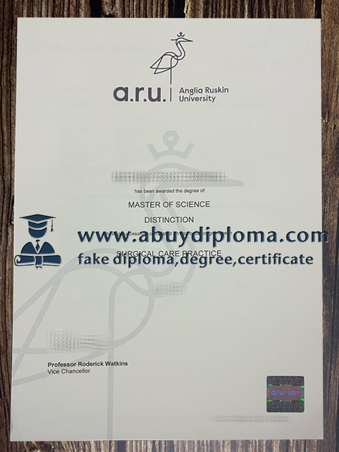 Buy Anglia Ruskin University fake diploma, Fake ARU degree.
