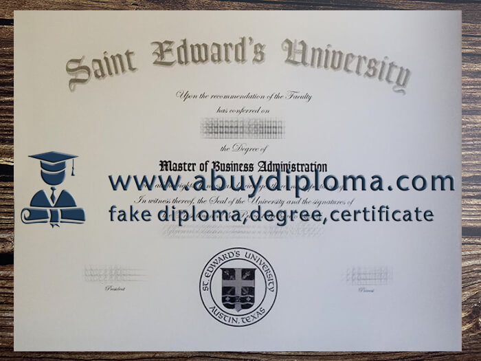 Buy Saint Edward's University fake diploma online.