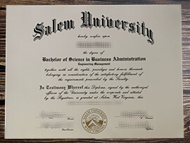 Get Salem University fake diploma online.