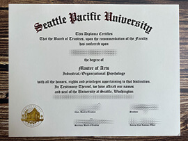 Get Seattle Pacific University fake diploma online.