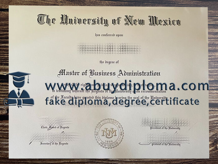 Buy UNM fake diploma, Fake University of New Mexico degree online.