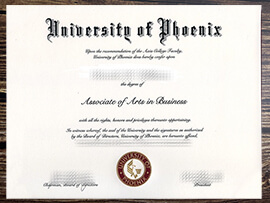 Get University of Phoenix fake diploma online.