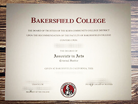 Obtain Bakersfield College fake diploma online.