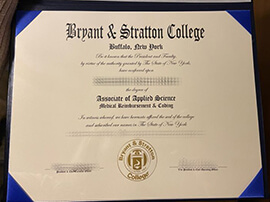 Get Bryant & Stratton College fake diploma online.