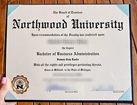 Get Northwood University fake diploma online.