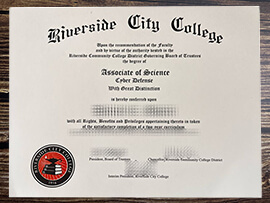 Get Riverside City College fake diploma online.