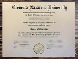 Get Trevecca Nazarene University fake diploma.