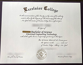 Buy Excelsior College fake diploma online.