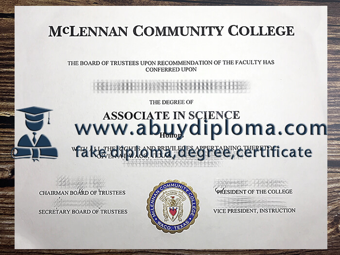 Buy Mclennan Community College fake diploma online.