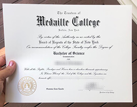 Obtain Medaille College fake diploma online.