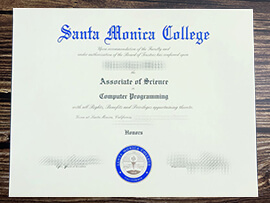Get Santa Monica College fake diploma.