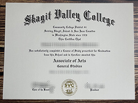 Obtain Skagit Valley College fake diploma online.