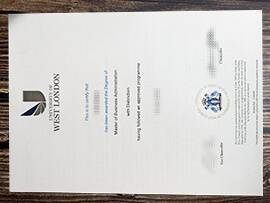 Obtain University of West London fake diploma online.