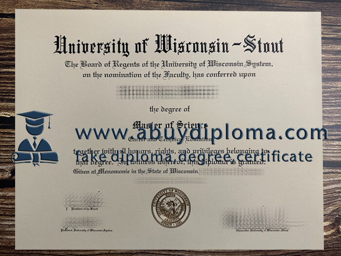 Buy University of Wisconsin-Stout fake diploma online.
