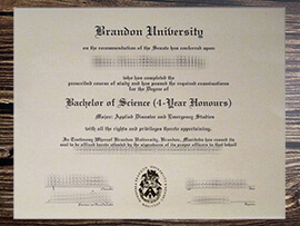 Order Brandon University fake diploma online.