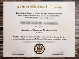 Get Eastern Michigan University fake diploma.