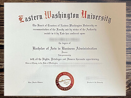 Get Eastern Washington University fake diploma.