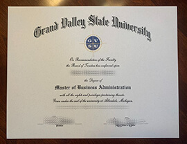 Obtain Grand Valley State University fake diploma.
