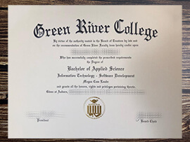 Order Green River College fake diploma.