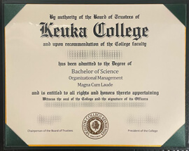 Order Keuka College fake diploma online.