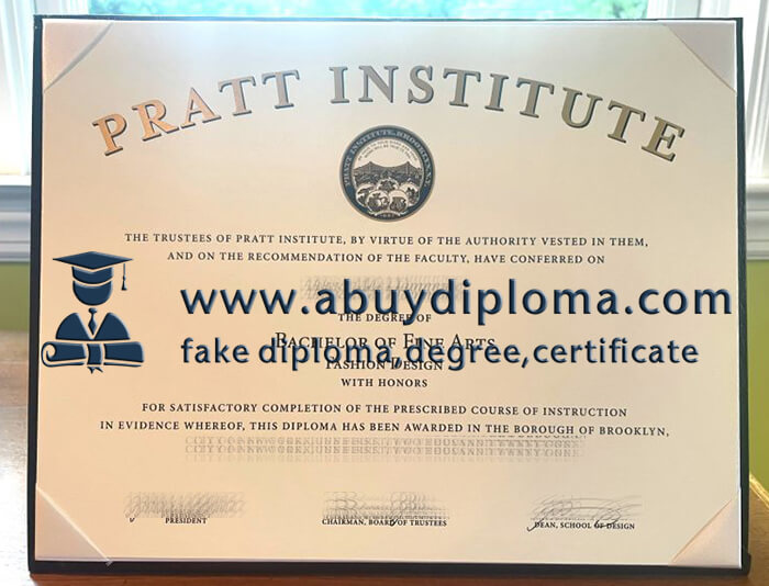Buy Pratt Institute fake diploma online.