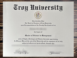 Obtain Troy University fake diploma online.