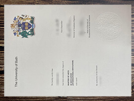 Get University of Bath fake diploma online.